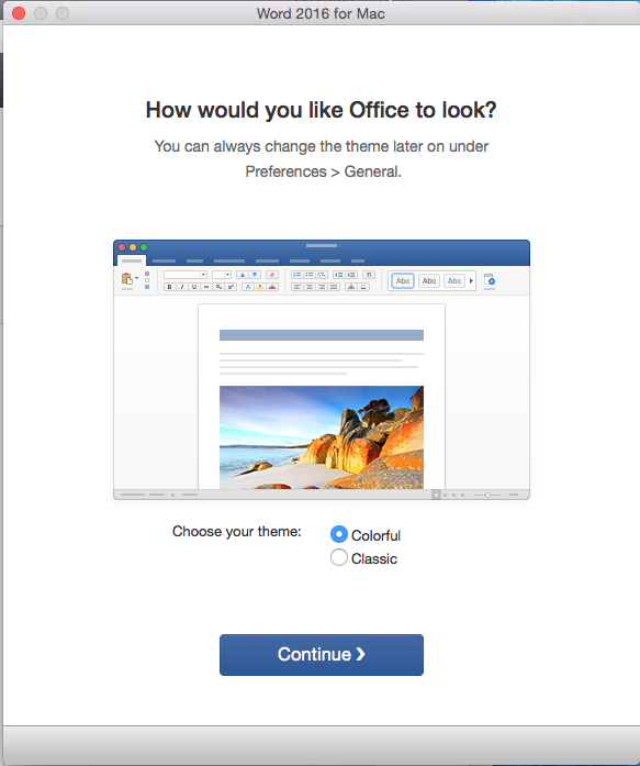 office for mac 2016 5 users